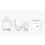 Samsung Lavaplatos empotrable de 85 piezas compatible con smartthings diseño bespoke dw80cg5451